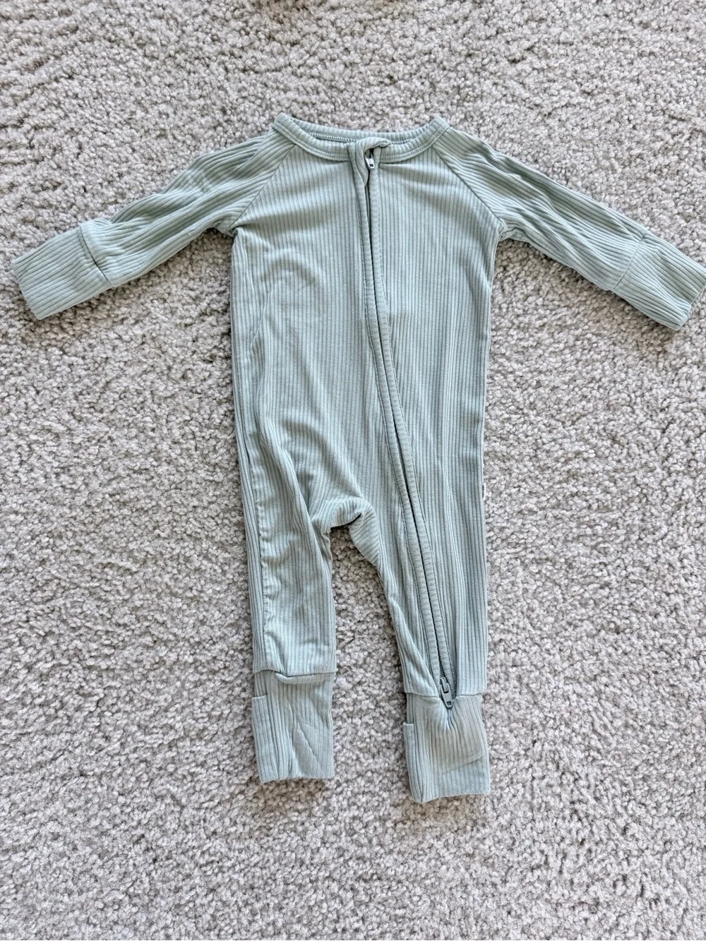Little Sleepies “Willow” Ribbed Zippy